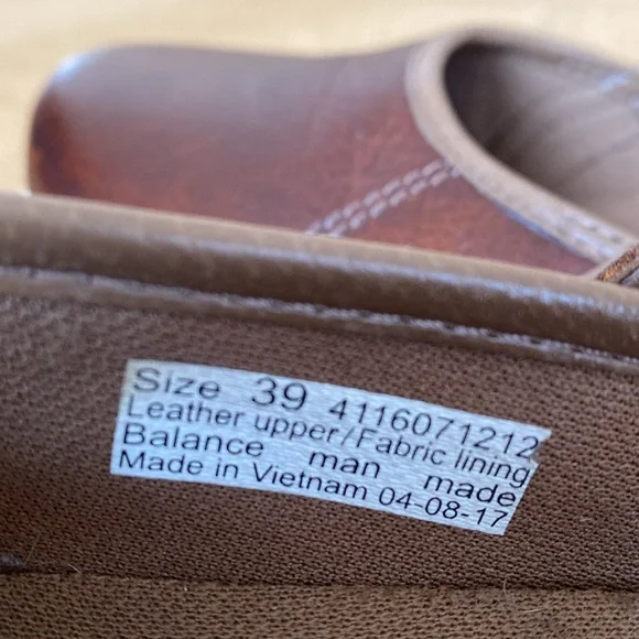 Dansko Steffi Brown Distressed Leather Mary Janes - Picture 13 of 16